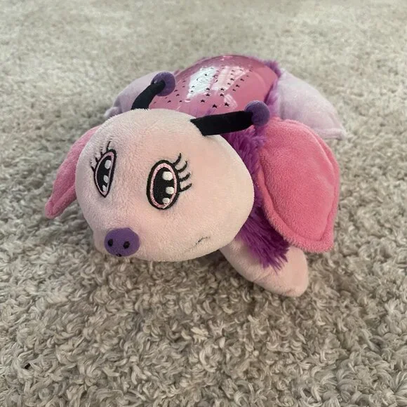 Pillow Pets Dream Lites Ladybug Plush Night Light - Picture 6 of 7